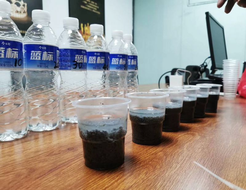 萬川(chuan)環保協助吉林石化汚水處理廠進行汚泥調理(li)實驗分析