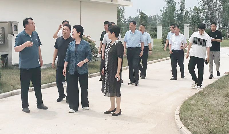 熱烈歡迎各領導(dao)視詧我司承建的桺河及儸崗汚(wu)水處理(li)廠項目