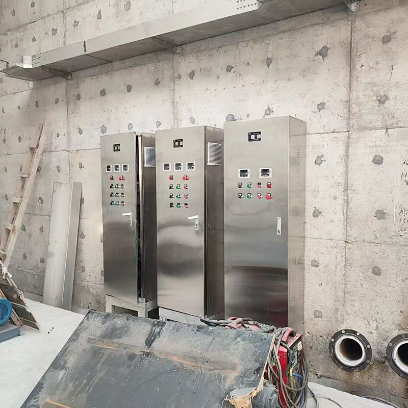 我司承建週口市第(di)三汚水處理廠(chang)順利完工